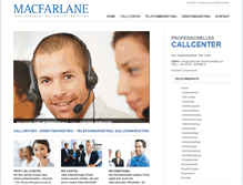 Tablet Screenshot of callcenter-direktmarketing.de